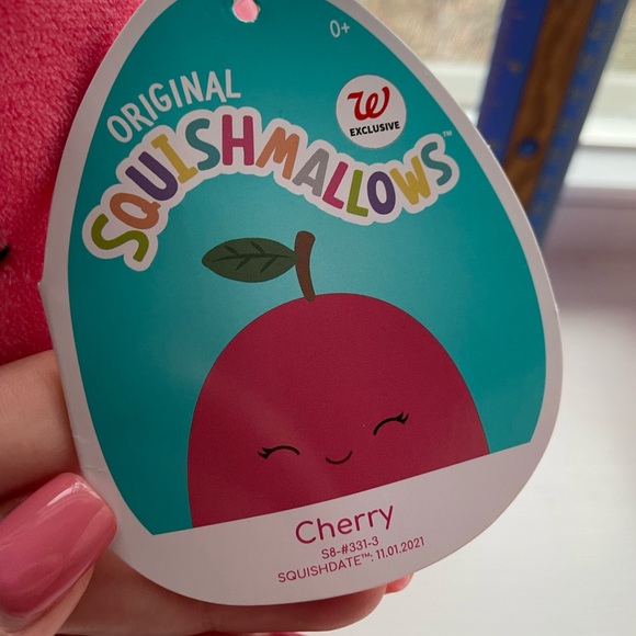 Squishmallows Toys Nwt Cherry The Cherry Squishmallow Walgreens
